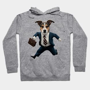 Corporate Canine: The Hustling Hound Hoodie